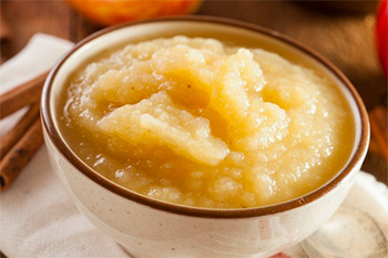 Compote de pommes bananes miel