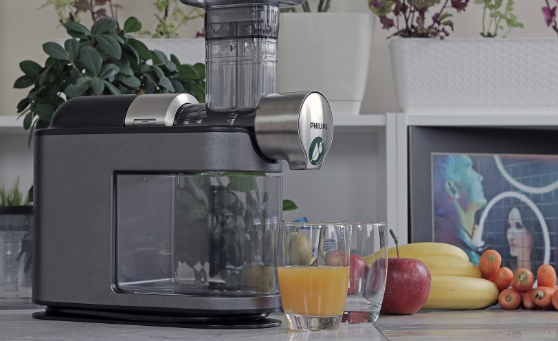 2 recettes simples de jus maison à l'extracteur Philips